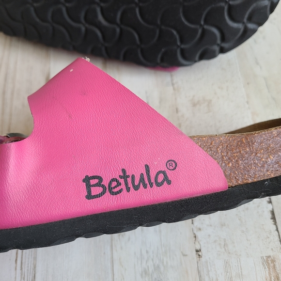 Betula by Birkenstock Hot Pink Arizona Sandals - Picture 5 of 8